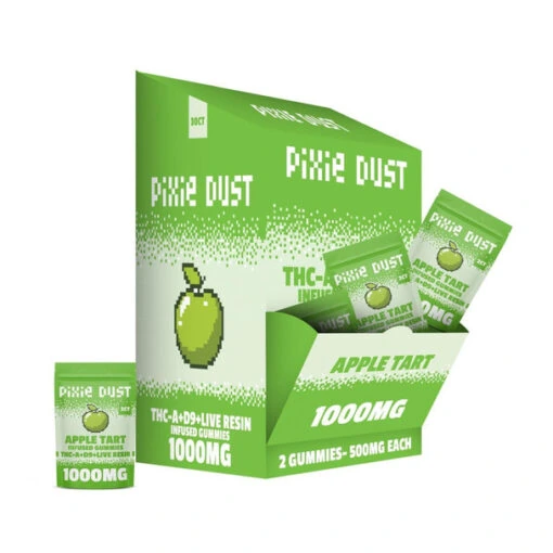 Pixie Dust THC-A Live Resin Gummies 1000mg