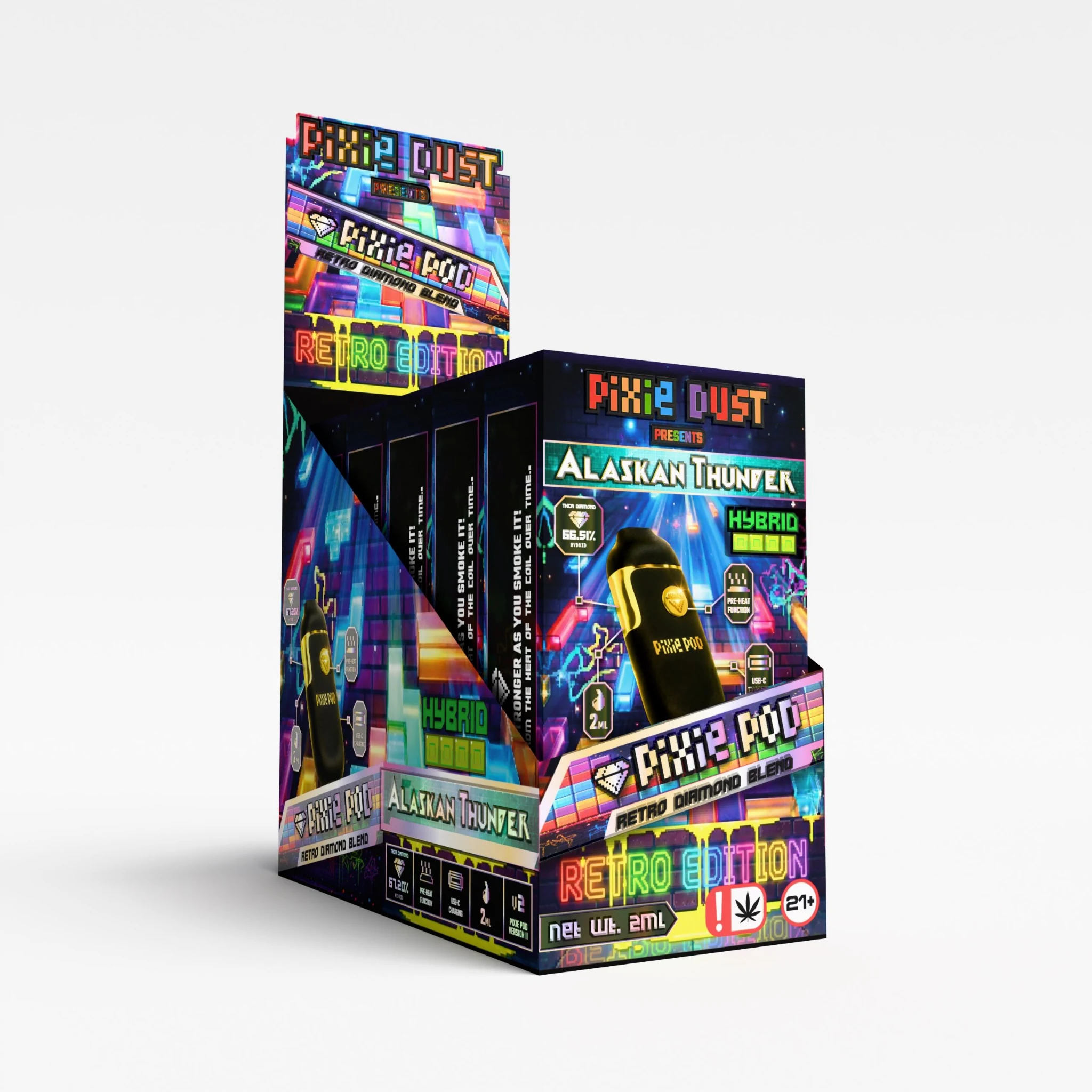 Pixie Pod Retro Edition 2mL